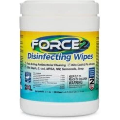 2XL Force2 Medical Grade Disinfecting Wipes, 220 Wipes/Canister, 6 Canisters/Case -Alpine shop 1064857607 1
