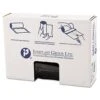 Interplast Low-Density Commercial Can Liners, 56 Gal, 0.9 Mil, 43" X 47", Black, 100/Carton - IBSSL4347XPK