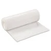 Interplast Low-Density Commercial Can Liners, 60 Gal, 0.7 Mil, 38" X 58", White, 100/Carton - IBSSL3858XHW2 -Alpine shop 147490