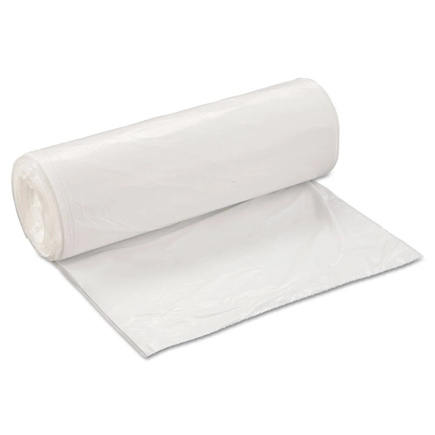 Interplast Low-Density Commercial Can Liners, 60 Gal, 0.7 Mil, 38" X 58", White, 100/Carton - IBSSL3858XHW2 3 Interplast Low-Density Commercial Can Liners, 60 Gal, 0.7 Mil, 38" X 58", White, 100/Carton - IBSSL3858XHW2