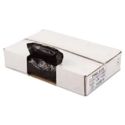 Penny Lane Linear Low Density Can Liners, 33 Gal, 1.2 Mil, 33" X 39", Black, 100/Carton - PNL516