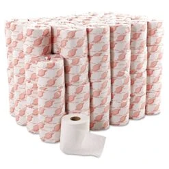 GEN Standard Bath Tissue, Septic Safe, 2-Ply, White, 4.5 X 3.5, 500 Sheets/Roll - GEN1900 -Alpine shop 156652