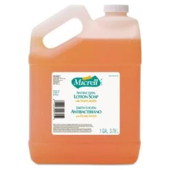 Micrell Antibacterial Lotion Soap, Light Scent, Liquid, 1Gal Bottle - GOJ975504EA