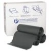 Interplast High-Density Commercial Can Liners, 55 Gal, 0.87 Mil, 36" X 60", Black, 150/Carton - IBSS366022K -Alpine shop 186874