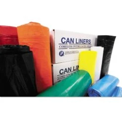 Interplast Low-Density Commercial Can Liners, 60 Gal, 0.7 Mil, 38" X 58", White, 100/Carton - IBSSL3858XHW2 7 Interplast Low-Density Commercial Can Liners, 60 Gal, 0.7 Mil, 38" X 58", White, 100/Carton - IBSSL3858XHW2 -Alpine shop 190680