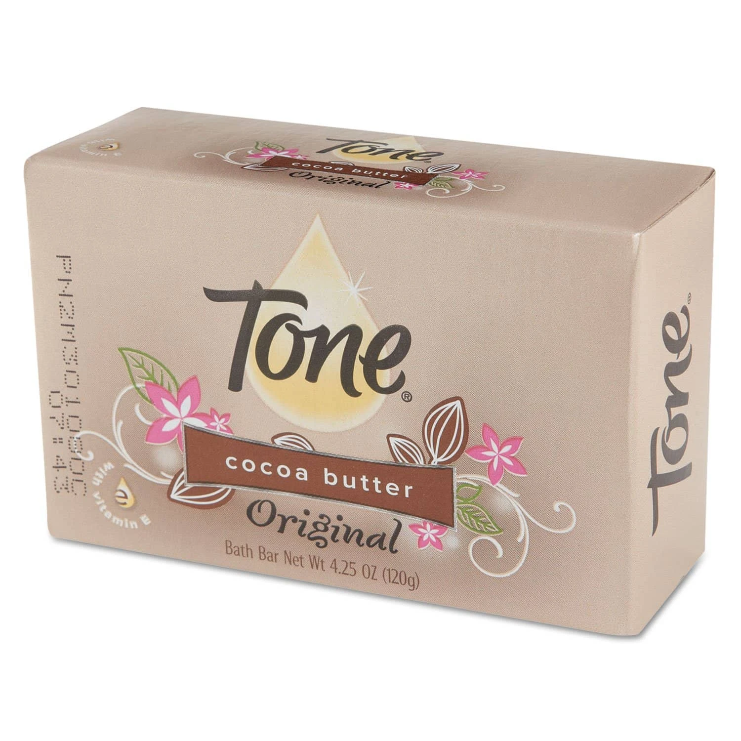 Tone Skin Care Bar Soap, Almond Color, 4 1/4 Oz Individually Wrapped Bar, 48/Carton - DIA99270 3 Tone Skin Care Bar Soap, Almond Color, 4 1/4 Oz Individually Wrapped Bar, 48/Carton - DIA99270