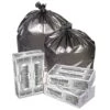 Pitt Titanium Low-Density Can Liners, 45 Gal, 1.7 Mil, 39" X 47", Silver, 50/Carton - PITTI3947S -Alpine shop 200865
