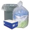 Ultra Plus Can Liners, 56 Gal, 16 Microns, 43" X 48", Natural, 200/Carton - WBIHD434816N -Alpine shop 204906