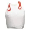 Boardwalk Drawstring Low-Density Can Liners, 13 Gal, 0.8 Mil, 24.5" X 27.4", White, 100/Carton - BWK1DK100 1 Boardwalk Drawstring Low-Density Can Liners, 13 Gal, 0.8 Mil, 24.5" X 27.4", White, 100/Carton - BWK1DK100 -Alpine shop 233701