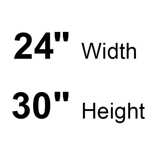 Bradley 780-024300 (24 X 30) Commercial Restroom Mirror, Angle Frame, 24" W X 30" H, Stainless Steel W/ Satin Finish 5 Bradley 780-024300 (24 X 30) Commercial Restroom Mirror, Angle Frame, 24" W X 30" H, Stainless Steel W/ Satin Finish - Image 3