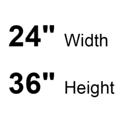 ASI 0620-2436 (24 X 36) Stainless Steel Channel Frame Mirror, 24" Wide X 36" High 9 ASI 0620-2436 (24 X 36) Stainless Steel Channel Frame Mirror, 24" Wide X 36" High -Alpine shop 24x26 image2