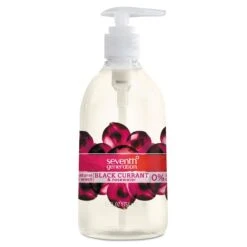 Seventh Generation Natural Hand Wash, Black Currant & Rosewater, 12 Oz Pump Bottle - SEV22946EA