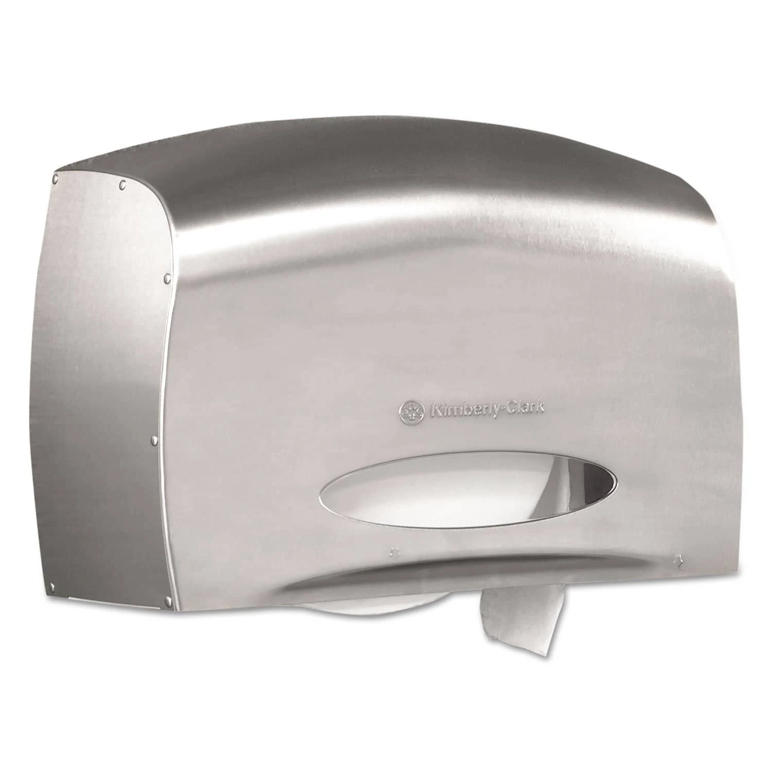 Scott Pro Coreless Jumbo Roll Tissue Dispenser, Ez Load, 6X9.8X14.3, Stainless Steel - KCC09601 3 Scott Pro Coreless Jumbo Roll Tissue Dispenser, Ez Load, 6X9.8X14.3, Stainless Steel - KCC09601