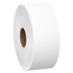 Scott Essential Jrt Extra Long, Septic Safe, 1-Ply, White, 4000 Ft, 6 Rolls/Carton - KCC07202