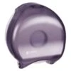 San Jamar Single-Roll Jumbo Bath Tissue Dispenser, 10 1/4 X 5 5/8 X 12, Black Pearl - SJMR2000TBK -Alpine shop 281636