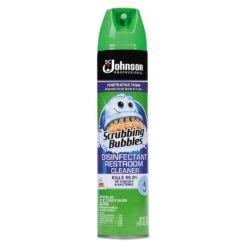 Scrubbing Bubbles Disinfectant Restroom Cleaner, Clean Fresh Scent, 25 Oz Aerosol Can - SJN682264EA