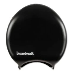 Boardwalk Single Jumbo Toilet Paper Dispenser, 11 X 12 1/4, Black - BWK1519