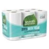 Seventh Generation 100% Recycled Bathroom Tissue, Septic Safe, 2-Ply, White, 240 Sheets/Roll, 12/Pack - SEV13733PK -Alpine shop 307195