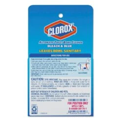 Clorox Bleach & Blue Automatic Toilet Bowl Cleaner, Rain Clean, 2.47Oz Tablet - CLO30176 -Alpine shop 307655