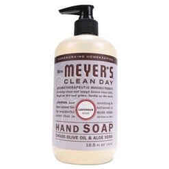 Mrs. Meyer's Clean Day Liquid Hand Soap, Lavender, 12.5 Oz, 6/Carton - SJN651311