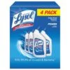 Lysol Disinfectant Toilet Bowl Cleaner, Wintergreen Scent, 32 Oz Bottle, 4/Pack - RAC98971PK -Alpine shop 310801