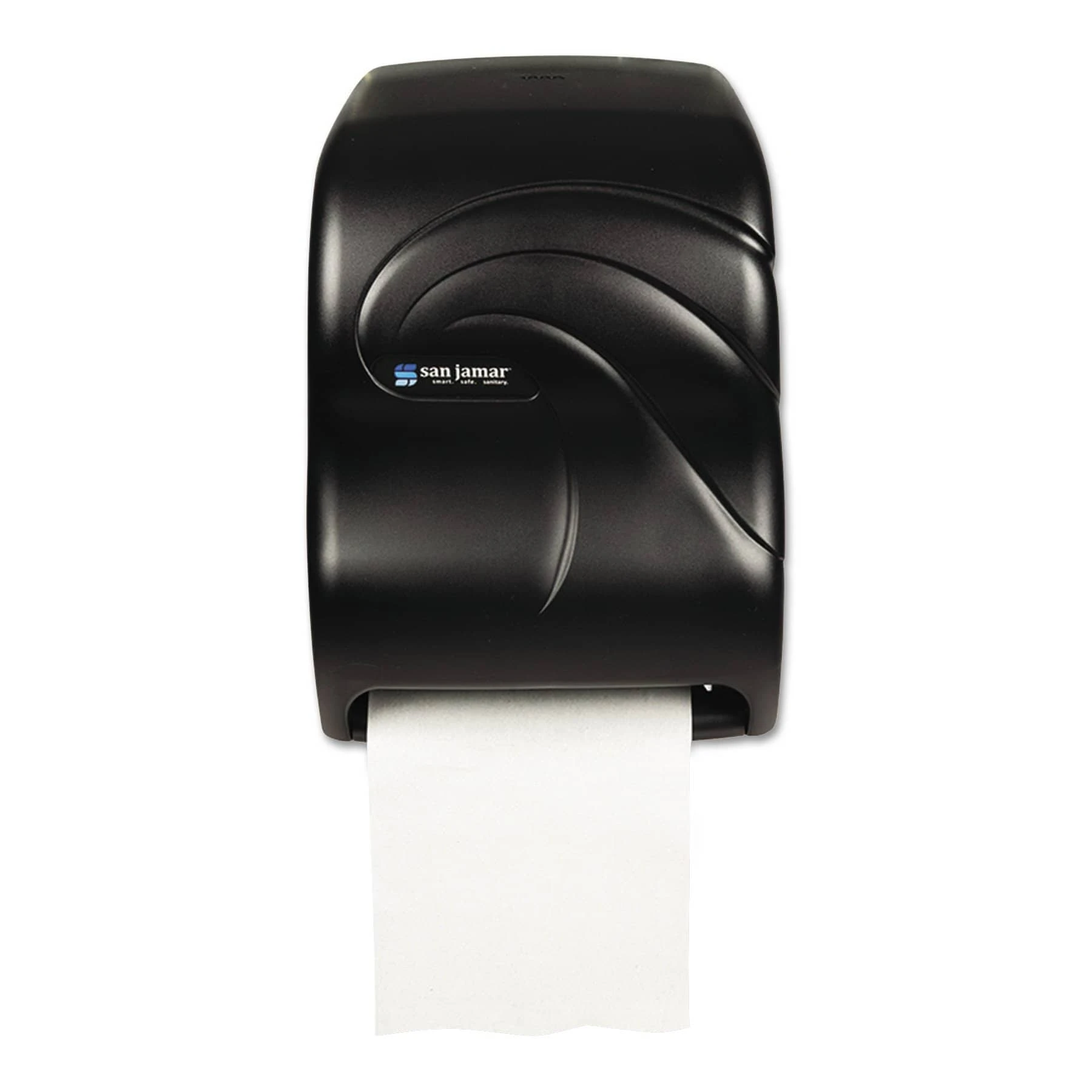 San Jamar Electronic Touchless Roll Towel Dispenser, 11 3/4 X 9 X 15 1/2, Black - SJMT1390TBK 3 San Jamar Electronic Touchless Roll Towel Dispenser, 11 3/4 X 9 X 15 1/2, Black - SJMT1390TBK