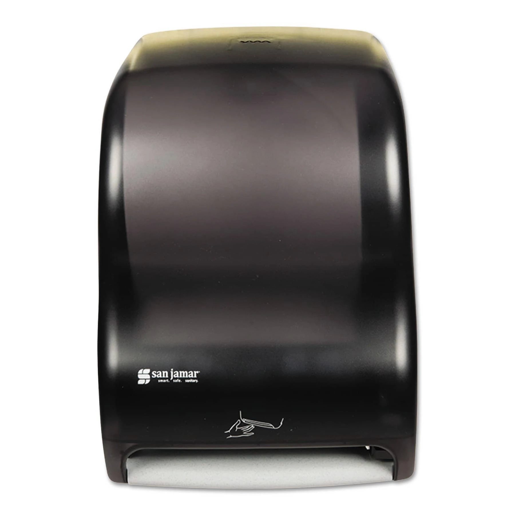 San Jamar Smart System With Iq Sensor Towel Dispenser, 11 3/4 X 9 X 15 1/2, Black Pearl - SJMT1400TBK 3 San Jamar Smart System With Iq Sensor Towel Dispenser, 11 3/4 X 9 X 15 1/2, Black Pearl - SJMT1400TBK