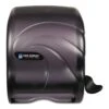 San Jamar Element Lever Roll Towel Dispenser, Oceans, Black, 12 1/2 X 8 1/2 X 12 3/4 - SJMT990TBK -Alpine shop 312197