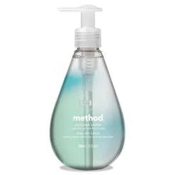 Method Gel Hand Wash, Coconut Waters, 12 Oz Pump Bottle, 6/Carton - MTH01853CT