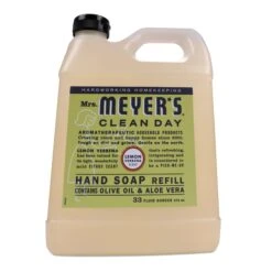 Mrs. Meyer's Clean Day Liquid Hand Soap Refill, Lemon Verbena, 33 Oz - SJN651327EA