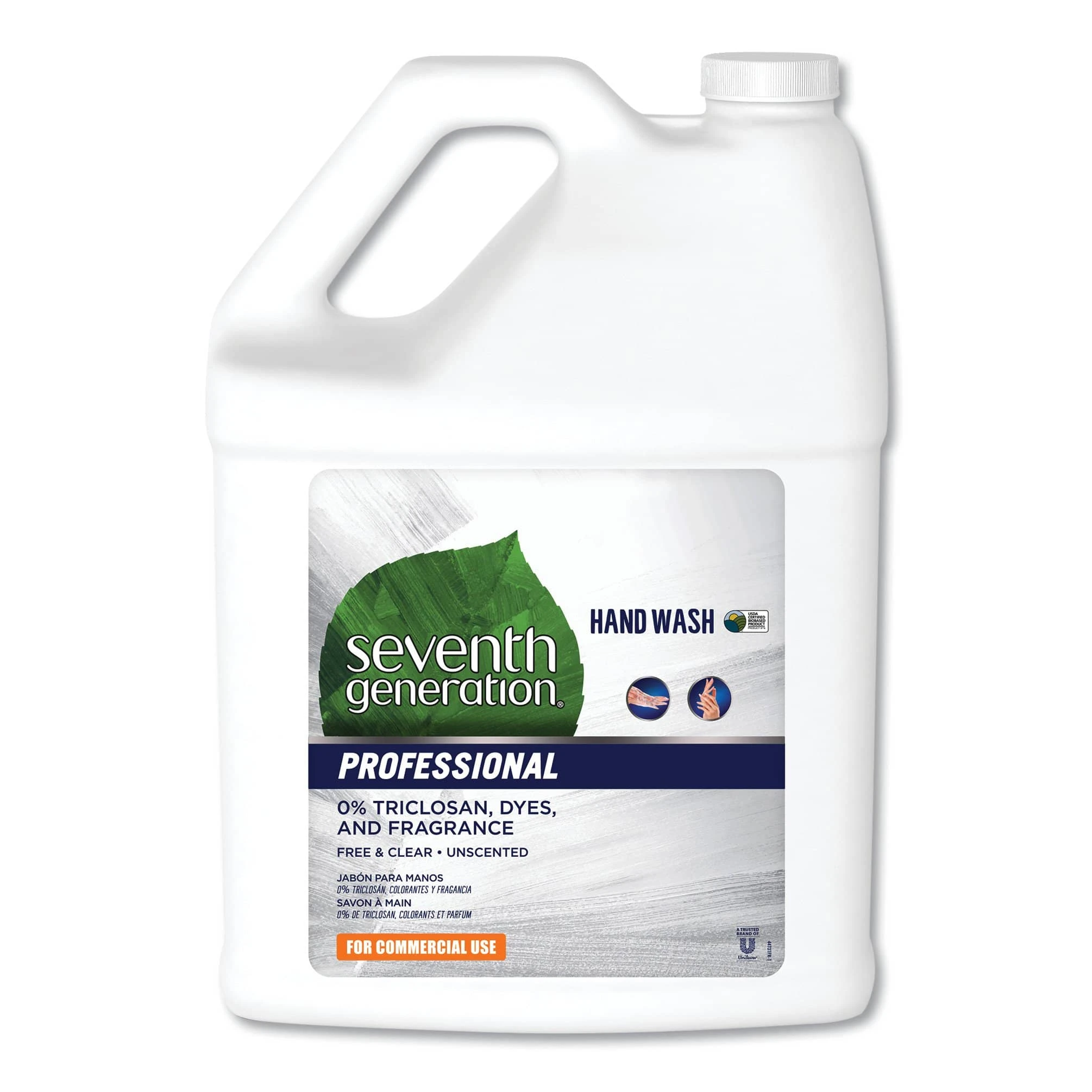 Seventh Generation Professional Hand Wash, Free And Clear, 1 Gal, 2/Carton - SEV44731CT 3 Seventh Generation Professional Hand Wash, Free And Clear, 1 Gal, 2/Carton - SEV44731CT