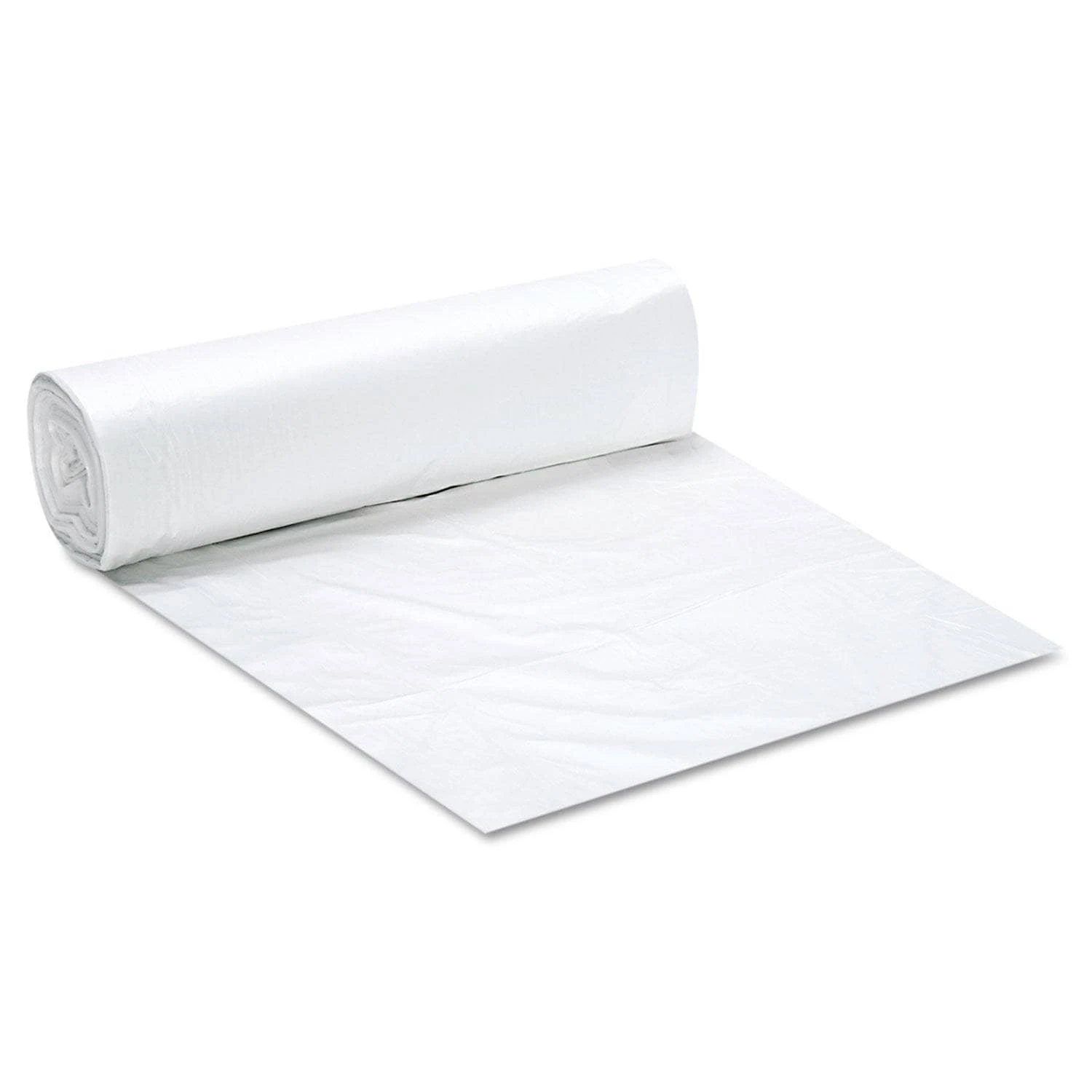 FlexSol High Density Coreless Can Liners, 45 Gal, 12 Microns, 40" X 48", Clear, 250/Carton - ESXBR4048M 4 FlexSol High Density Coreless Can Liners, 45 Gal, 12 Microns, 40" X 48", Clear, 250/Carton - ESXBR4048M - Image 2