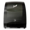 Scott Essential Electronic Hard Roll Towel Dispenser, 12.7W X 9.572D X 15.761H, Black - KCC48860 -Alpine shop 609947