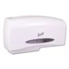 Scott Essential Coreless Twin Jumbo Roll Tissue Dispenser, 20 1/10 X 5 9/10 X 10 9/10 - KCC09609 2 Scott Essential Coreless Twin Jumbo Roll Tissue Dispenser, 20 1/10 X 5 9/10 X 10 9/10 - KCC09609 -Alpine shop 619695