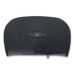 Georgia Pacific Jumbo Jr. Bathroom Tissue Dispenser, 20.2" X 5.4" X 12.25", Translucent Smoke - GPC59209