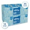 Kleenex Boutique White Facial Tissue, 2-Ply, Pop-Up Box, 95 Sheets/Box, 3 Boxes/Pack, 12 Packs/Carton - KCC21200CT 2 Kleenex Boutique White Facial Tissue, 2-Ply, Pop-Up Box, 95 Sheets/Box, 3 Boxes/Pack, 12 Packs/Carton - KCC21200CT -Alpine shop 622594