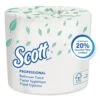Scott Essential Standard Roll Bathroom Tissue, Traditional, Septic Safe, 2 Ply, White, 550 Sheets/Roll, 20 Rolls/Carton - KCC13607 -Alpine shop 622610
