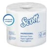 Scott Essential 100% Recycled Fiber Srb Bathroom Tissue, Septic Safe, 2-Ply, White, 506 Sheets/Roll, 80 Rolls/Carton - KCC13217 -Alpine shop 622675
