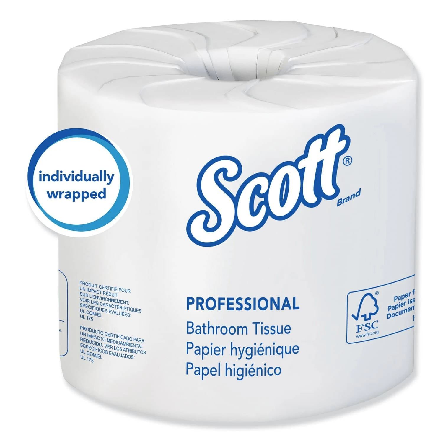Scott Essential 100% Recycled Fiber Srb Bathroom Tissue, Septic Safe, 2-Ply, White, 506 Sheets/Roll, 80 Rolls/Carton - KCC13217 3 Scott Essential 100% Recycled Fiber Srb Bathroom Tissue, Septic Safe, 2-Ply, White, 506 Sheets/Roll, 80 Rolls/Carton - KCC13217