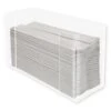 Kantek Multifold Paper Towel Dispenser, Acrylic, 12.5 X 4.4 X 7, Clear - KTKAH190 -Alpine shop 628663