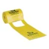 Poopy Doo Diaper Disposal Bags, 14 Microns, 7" X 15", Yellow, 2,400/Carton - CWDPDB6400 -Alpine shop 629535