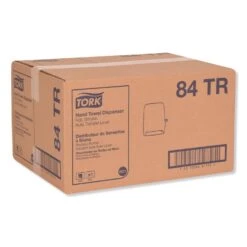 Tork Hand Towel Roll Dispenser, 12 15/16 X 9 1/4 X 15 1/2, Smoke - TRK84TR 6 Tork Hand Towel Roll Dispenser, 12 15/16 X 9 1/4 X 15 1/2, Smoke - TRK84TR -Alpine shop 632650