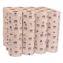 Tork Universal Bath Tissue, Septic Safe, 2-Ply, White, 750 Sheets/Roll, 48 Rolls/Carton - TRKTM1604 -Alpine shop 632671