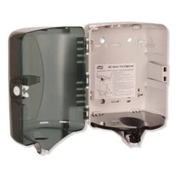 Tork Centerfeed Hand Towel Dispenser, 10.125 X 10 X 12.75, Smoke - TRK93T -Alpine shop 632859