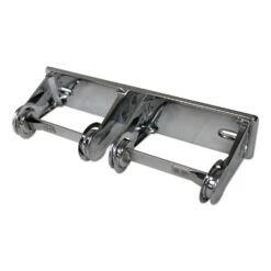 Impact Double Toilet Paper Roll Disp Chrome 12/Cs - IMP2501CT