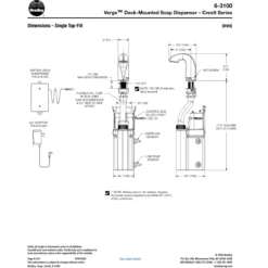 Bradley - 6-3100-RLT-BZ - Touchless Counter Mounted Sensor Soap Dispenser, Brushed Bronze, Crestt Series 19 Bradley - 6-3100-RLT-BZ - Touchless Counter Mounted Sensor Soap Dispenser, Brushed Bronze, Crestt Series -Alpine shop Bradley 6 3100 4td 81f773c3 63ac 4fab 996d a31bfe805dc0