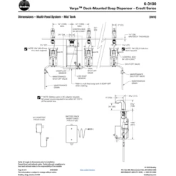 Bradley - 6-3100-RLT-BR - Touchless Counter Mounted Sensor Soap Dispenser, Brushed Brass, Crestt Series 17 Bradley - 6-3100-RLT-BR - Touchless Counter Mounted Sensor Soap Dispenser, Brushed Brass, Crestt Series -Alpine shop Bradley 6 3100 6td 1c50070c e916 4bb1 b86a ce9aac2bf9cd