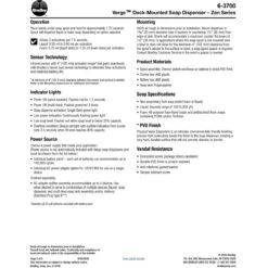 Bradley - 6-3700-RFM-BR - Touchless Counter Mounted Sensor Soap Dispenser, Brushed Brass, Zen Series 20 Bradley - 6-3700-RFM-BR - Touchless Counter Mounted Sensor Soap Dispenser, Brushed Brass, Zen Series -Alpine shop Bradley Soap Zen 6 3700 TD 2 ff99a8ae 2bd6 4dbd 8883 f58589d79c10