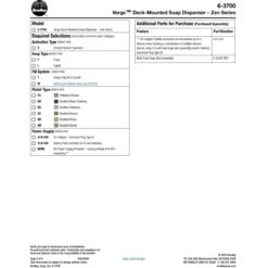 Bradley - 6-3700-RLT-BB - Touchless Counter Mounted Sensor Soap Dispenser, Brushed Black Stainless, Zen Series -Alpine shop Bradley Soap Zen 6 3700 TD 3 d969530e 792f 40de bb35 c18b92d274a5