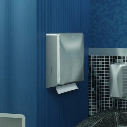 Bradley 2A10-11 Commercial Paper Towel Dispenser, Surface-Mounted, Stainless Steel 8 Bradley 2A10-11 Commercial Paper Towel Dispenser, Surface-Mounted, Stainless Steel - Image 6